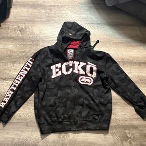 Ecko Unlimited Black and Red Jacket